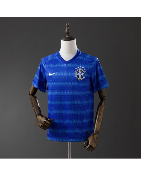 Brasilien 2014 Auswärtstrikot Retro