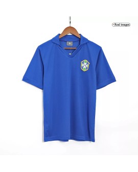 Brasilien 1957 Auswärts-Retro-Trikot