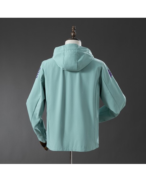 Brasilianische winddichte Jacke – Hellmintgrün