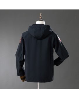 Winddichte Jacke Brasilien 2025 - Schwarz
