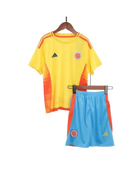 Maillot Domicile Colombie Copa America 2024 Enfant (Maillot + Short)