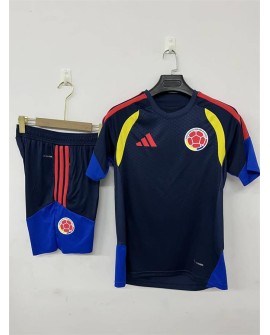 Trainingsset Kolumbien 2627 - Schwarz (Trikot + Shorts)