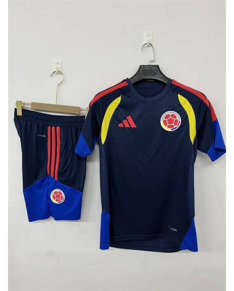Trainingsset Kolumbien 2627 - Schwarz (Trikot + Shorts)