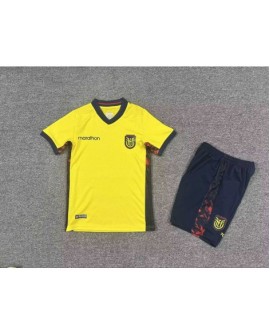 Ecuador 2026 Heimtrikot-Set (Trikot + Shorts) - Kind