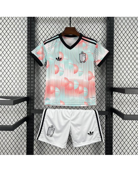 Belgium WM 2026 Auswärtstrikot (Trikot + Shorts) - Kind
