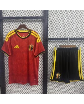 Belgien 2026 Heimtrikot-Set (Trikot + Shorts)