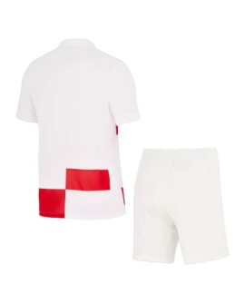 2024 Europameisterschaft Kroatien Heimtrikot (Trikot+Shorts)