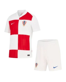 2024 Europameisterschaft Kroatien Heimtrikot (Trikot+Shorts)