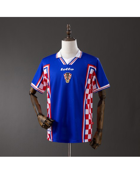 Croatia Away Retro Trikot 1998