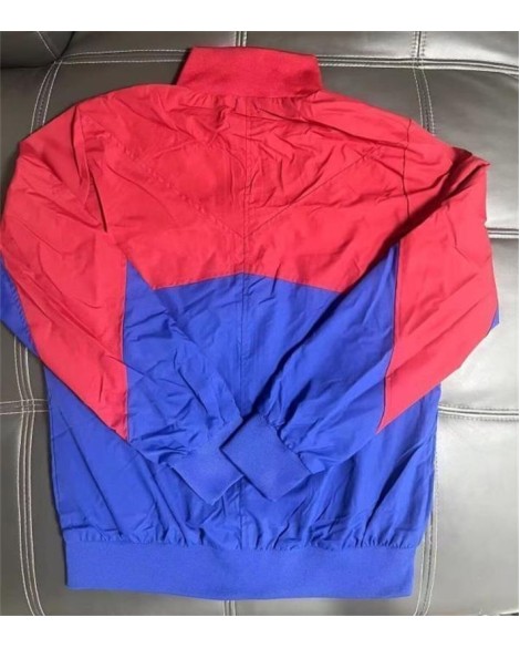 2025-26 Kroatischer blauer und roter Trenchcoat
