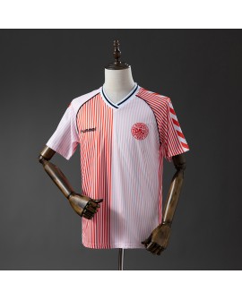 Dänemark 1986 Retro Auswärtstrikot