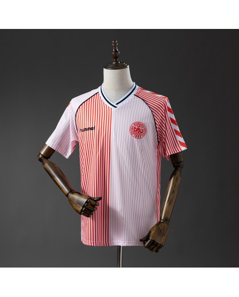 Dänemark 1986 Retro Auswärtstrikot