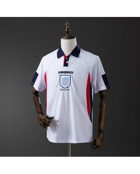 England 1998 Retro-Heimtrikot