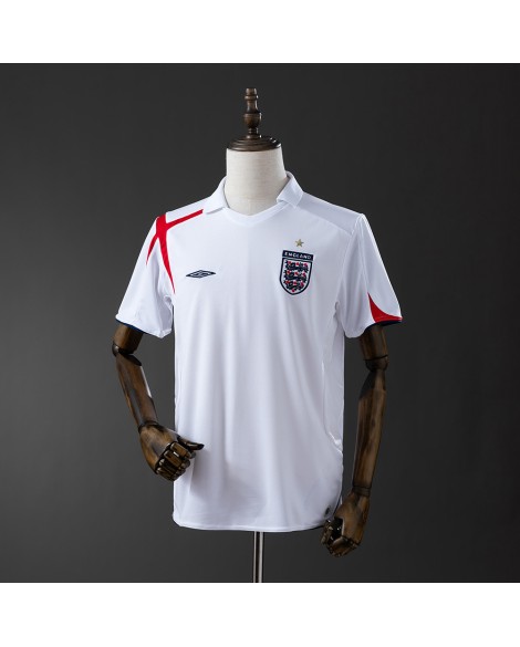 England 2006 Retro-Heimtrikot