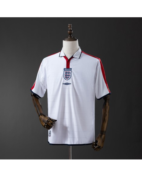 England 2004 Retro-Heimtrikot