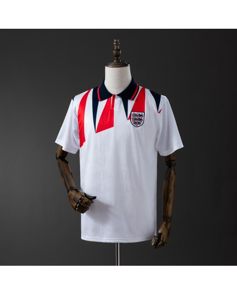 England 1992 Retro-Heimtrikot