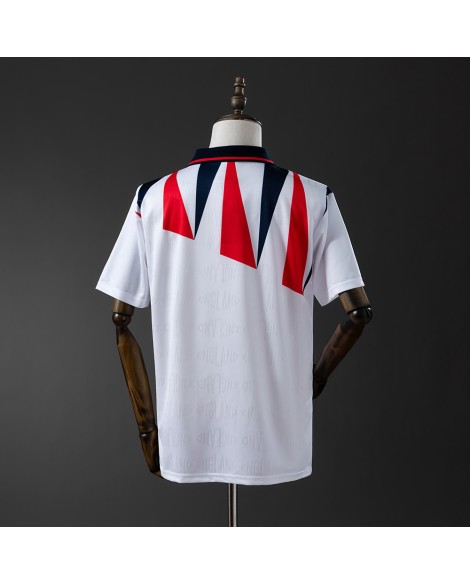 England 1992 Retro-Heimtrikot