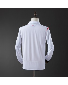 England 2006 Heim-Retro-Trikot - Lange Ärmel