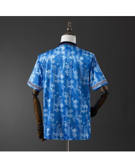 England Away Retro-Trikot 1990 By – Blau