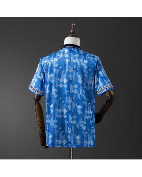 England Away Retro-Trikot 1990 By – Blau