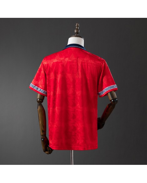 England Away Retro-Trikot 1990 von – Rot