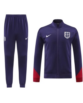 England Trainingsjacken-Set (Jacke + Hose) Marineblau 2024