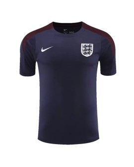 England EM 2024 Aufwärm-Trainingstrikot – Blau