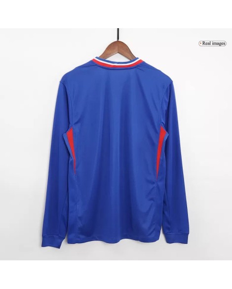 Frankreich EM 2024 Langarm-Heimtrikot