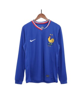 Frankreich EM 2024 Langarm-Heimtrikot