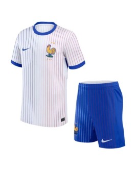 Frankreich Auswärtstrikot EURO 2024 (Trikot + Shorts)