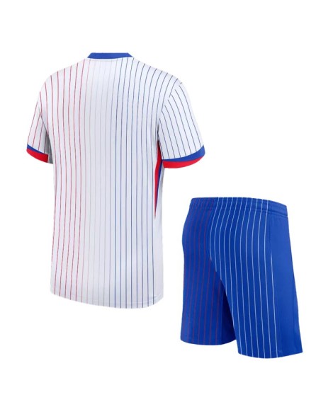 Frankreich Auswärtstrikot EURO 2024 (Trikot + Shorts)