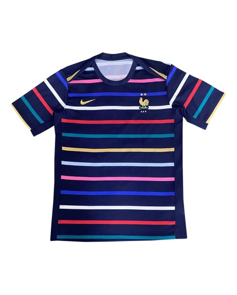 Frankreich EM 2024 Aufwärmtrikot
