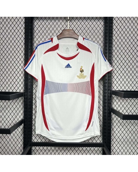 Frankreich Away Retro-Trikot 2006