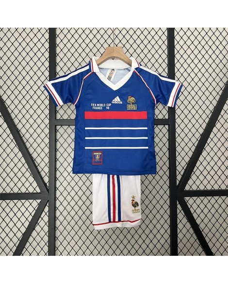 France 1998 Home Jersey - Kind