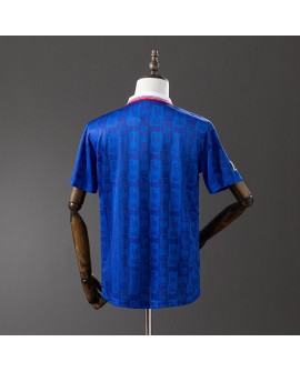 Frankreich Home Retro-Trikot 1996