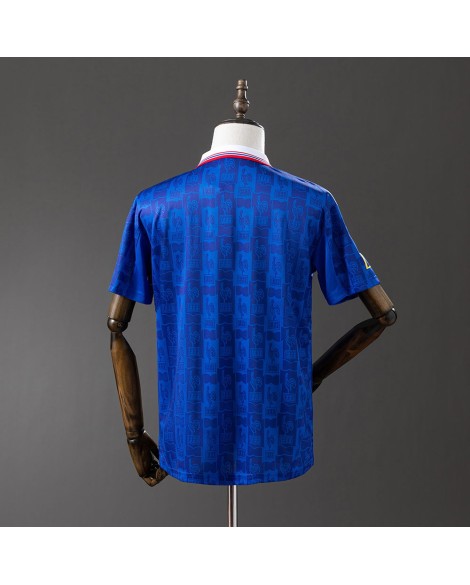 Frankreich Home Retro-Trikot 1996