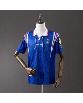 Frankreich Home Retro-Trikot 1996