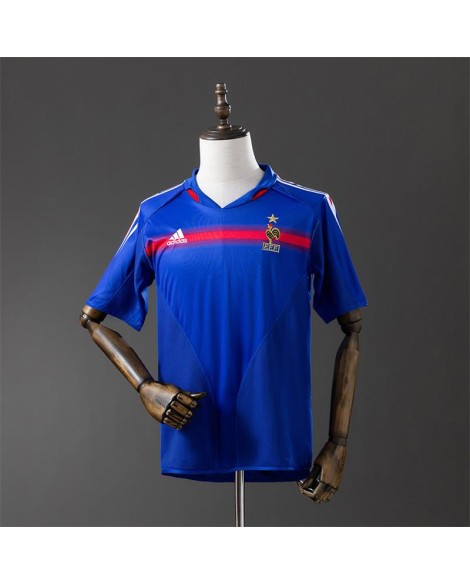 Frankreich 2004 Heim-Retro-Trikot