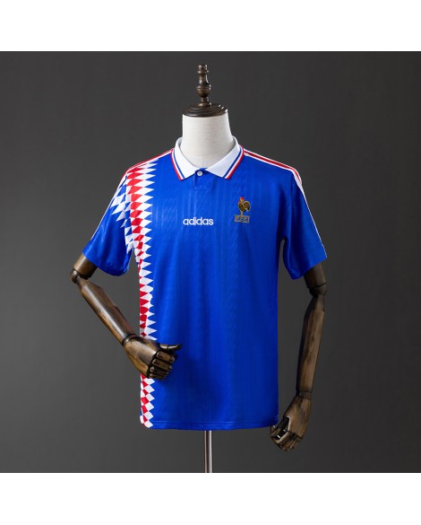 Frankreich 1994 Heim-Retro-Trikot