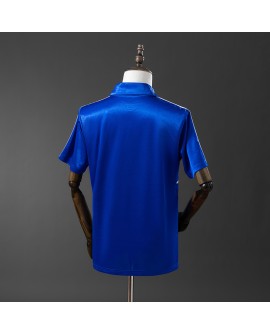 Frankreich 1984 Heim-Retro-Trikot