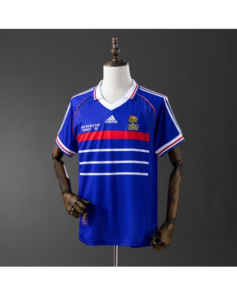 Frankreich WM 1998 Heim-Retro-Trikot