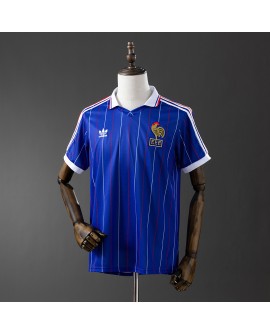 Frankreich 1982 Heim-Retro-Trikot