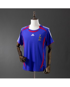 Frankreich 2006 Heim-Retro-Trikot