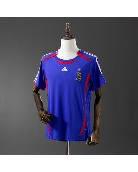 Frankreich 2006 Heim-Retro-Trikot