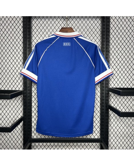 Frankreich Home Retro-Trikot 1998