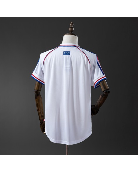 Frankreich Away Retro-Trikot 1998