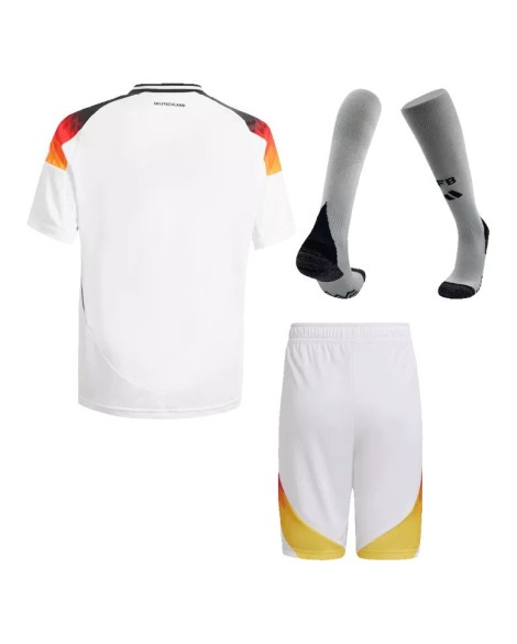 Deutschland EM 2024 Heimtrikot für Kinder (Trikot + Shorts + Stutzen)
