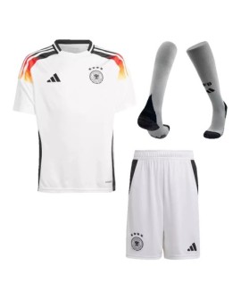 Deutschland EM 2024 Heimtrikot für Kinder (Trikot + Shorts + Stutzen)