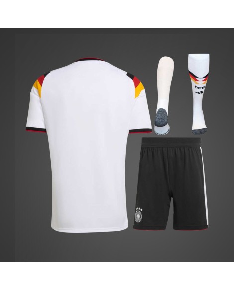 Deutschland Heim-Ausrüstung 2026 (Trikot + Hose + Stutzen)