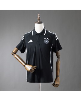 Deutschland 25/26 POLO - Schwarz